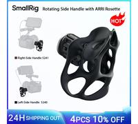 SmallRig Rotating Left/Right-Side Handle with ARRI Rosette, Handgrip for Camera cages/Shoulder Rig Extension Arms w ARRI Rosette Right 5241