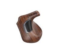 SmallRig Rotating Left-Side Wooden Handle with NATO Clamp & NATO Rail Load 15KG