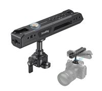SMALLRIG Rotating Top Handle with NATO Clamp - 4152 | Lightweight NATO Top Handle for Camera Cage, Maximum Capacity 15KG, One-Key Rotation 360°, with Cold Shoe Mount & 1/4''-20
