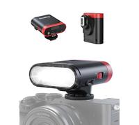 SMALLRIG RS20 Mini Camera Flash for Canon for Sony, GN12 Speedlite Flash for Camera with 2000mAh Battery OLED Screen, 8 Levels 500 Full-Power Flashes/1.8s Recycle/6500K, A/M Mode 1/1-1/128-5374