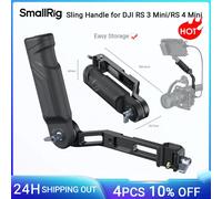 SmallRig RS3 Mini Adjustable Handle Sling Handgrip for DJI RS 3/Mini RS 4 Mini Gimbal Handheld Stabilizer w NATO Clamp Cold Shoe Sling Handle 4197