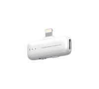 SMALLRIG S70 Mic Lightning Wireless Receiver S70RX-L for iPhone/for iPad, Professionally Tuned by Grammy Winner for Broadcast-Quality Sound in Vlogging, Live Streaming, White - 5784