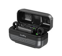 SMALLRIG S70 Wireless Mic (2 TX + 2 RX + Charging Case), USB-C and 3.5mm Jack Compact Wireless Microphone for iPhone 17/16/15 & for Android/Action Camera,Noise Reduction Record for Vlog, Black - 5715