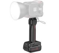 SMALLRIG SH73 Grip Handle with 73Wh/5000mAh Battery, Split-Type Design for Quick Swap, 100W/168W Output, V-Mount Battery Grip for SMALLRIG RC60/RC100, for Light with 1/4"-20 Holes - 4767