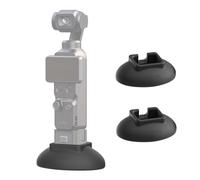 SMALLRIG Silicone Stand Base for DJI Osmo Pocket 4P / 4/3, Non-Slip Portable Desktop Mount with Charge Hole, Stable Desktop Support Bracket for Pocket 4-6008