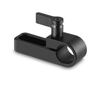 SMALLRIG Single 15mm Rod Clamp w/Counterbore Slot for Extension-1549 | 15mm Rail Clamp with 18mm Counterbore Slot, Designed for Rod Extension on 15mm Systems