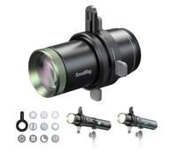 SMALLRIG SP Air Spotlight, 36° Optical Projection Lens, 4x Brightness, Built-in Framing Shutters, a Gobo Holder & 10 Metal Gobos, Snoot Photography Attachment Only for RF 10C/20C Flashlight - 6376