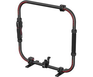 SMALLRIG Stabilizer Handheld Ring Grip for DJI RS 2 / RS 3 Pro/RS 4 / RS 4 Pro Gimbal, Supports Various Controls, Integrated Foldable Design, Max Load 17.6 lb - 4328