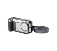 SMALLRIG Street Grip Kit for DJI Osmo Action 4/5 Pro / 3, Aluminum Cage with Shoulder Strap, Lens Protection Ring, Protective Frame with 1/4"-20 Locating Holes, for Street Photography - 6371