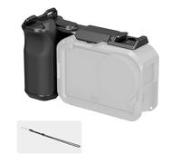 SMALLRIG Street Photo Handle for DJI Action 6 w/Shutter & Shoe-6259 | Side Grip with Shutter Button and Cold Shoe, for SmallRig Action 6 Cages 5887/5888, Wrist Strap Included