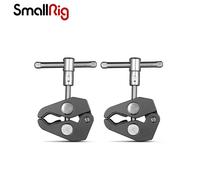SmallRig 2pcs Super Clamp with 1/4" & 3/8" Thread Camera Clamps for DSLR,Lights