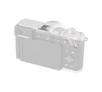 SMALLRIG Thumb Grip with Hot Shoe Cover for Panasonic LUMIX L10, LUMIX L10 Thumb Rest Built-in Silicone Pads and Detach Slot (Silver) - 5703