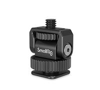 SMALLRIG Tilting Mount with Cold Shoe Adapter, 1/4"-20 Screw -3577 | Univeral Cold Shoe to 1/4"-20 Screw Adapter, Works for Camera, Cage, Light and Microphone