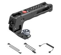 SMALLRIG Top Handle with Record Start/Stop Remote Trigger for ARRI - 4927 | Compatible with for Sony A7 III/ FX3/ A6600, for Canon R5II/ R5C, for FUJIFILM X-H2S/ X-T5, for Panasonic S5 II/ GH5