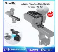 SmallRig Top Plate for Sony FX3 XLR Unit for FX3 Original Handle with 1/4''-20 Threaded Holes Cold Shoe Attach Microphone MD3990 Adapter Plate
