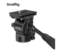 SmallRig Tripod Fluid Head/Tripod Head,Compact Video Head with QR Plate for Arca