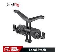 SMALLRIG 5mm Long Lens Support, 53.5mm Height Adjustable Lens Bracket for DSLR Camera Shoulder Rig - BSL2681