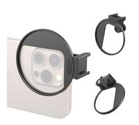 SMALLRIG Universal 67mm Threaded Filter Adapter for Phone - 5174 | Photography, Compatible with 67mm Threaded Filters & LED Lights, Built-in Cold Shoe Mount