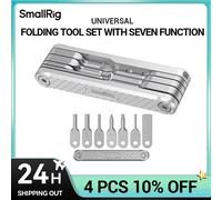 SmallRig Universal DSLR Camera Rig Folding Tool Set with Screwdrivers and Wrenches with Seven Functional Tools Accessories 2213 Black Screwdriver