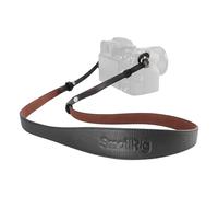 SMALLRIG Universal Leather Camera Neck Shoulder Strap for DSLR, Adjustable 100 to 110cm (39 to 43in), Max Load 10kg (22lb), Ergonomic Shoulder Support for Travel/Vlogging
