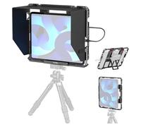 SMALLRIG Universal Metal Cage Tablet Holder Stand for iPad, Tripod Mount Adapter Monitor for iPad Pro 12.9, Air, Mini and More, with 1/4"-20, 3/8"-16 Holes, Cold Shoe Mount - MD5059