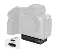 SMALLRIG Universal Mount Plate for AirTag, for SmartTag2, Quick Release Camera Mount Baseplate for Arca-Type, Built-in EVA Pad, 1/4"-20 Screws for Sony, for Canon, for Nikon - MD5422