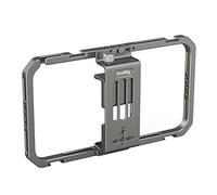 SMALLRIG Universal Smartphone Video Rig for iPhone 18 17 16 15 14-2791B | Aluminum Alloy Phone Cage, with Cold Shoe Mount for Mic/LED, Perfect for Filmmaking/Vlogging