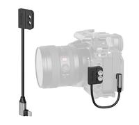 SMALLRIG USB-C Cable Male to Female [20Gbps, 240W], with 1/4''-20 Screws for Camera Cage, L-Shape Mount Plate, USB 3.2 Gen 2x2 Fast Data Transfer & Power Delivery Cable - 5595