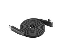 SMALLRIG USB-C Coiling Magnetic Charging Cable, 60W Fast Charging - 5611 | 100cm Data Transfer Cable with Magnetic Auto-Coiling, Nylon Braided Straight-to-Angled Design for iPhone & Android
