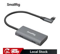 SmallRig 4-in-1 USB-C Hub PD 100W / USB-C 3.1 / USB-C 2.0 with Audio Adapter x 2 4598