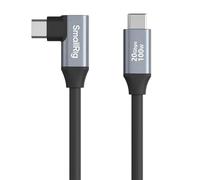 SMALLRIG USB C to USB C Data Cable 1.15ft/ 35cm/ 13.8" (Straight to Angled), US