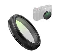 SMALLRIG UV Filter for FUJIFILM X100VI / X100V, 99% Light Transmittance, Optical Glass Lens, Waterproof & Anti-Scratch, Lightweight Aluminum Frame, Lens Protection Filter, Black - 5853