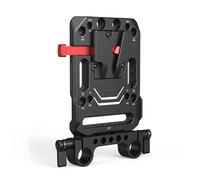 SMALLRIG V-Lock Mount Battery Plate with Dual 15mm Rod Clamp - 3016