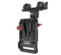 SMALLRIG V-Lock Mount Battery Plate with with 15mm Rod Clamp & Adjustable Arm - 2991