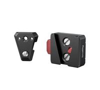 SMALLRIG V-Lock Mount Plate Kit, Mini V Mount Battery Plate with 1/4"-20 Threaded Holes, Quick Release and Lightweight for V-Mount Battery, Monitors, Magic Arms - 6021