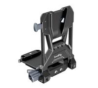 SMALLRIG V-Mount Battery Plate, V Lock Battery Mounting Plate with 1/4"-20 | With 3/8"-16 Threaded Holes, L-Shape Compact & Foldable Tool-Free V Mount Battery Plate for DSLR Camera, Gimbals & Tripod