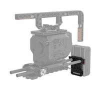 SmallRig V Mount Battery Plate With Dual 15mm Rod Clamp 3016