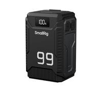 SMALLRIG V Mount Battery T99, 99Wh / 6800mAh, 100W PD with 3 D-Tap - 5864 | Dual USB-C Fast Charger, with 3 D-Tap, BP, and USB-A port, 1.8m (5.9ft) Drop-Proof, IP54 Water and Dust Resistant, for Camera