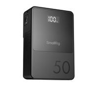 SMALLRIG V Mount Battery VB50, 50Wh / 3400mAh PD 45W USB-C Fast Charging | V-Mount Battery with D-TAP, USB-A, Dual DC Ports, OLED Screen, for DSLR Camera, Camcorder, Monitor, Phone- 3579B