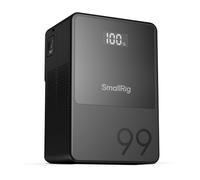 SMALLRIG V Mount Battery VB99, 99Wh / 6800mAh V Mount Battery with 100W Output, 2H Full Charge, w/USB-C, D-TAP, USB-A, Dual DC Ports, OLED Screen, for Camera, Camcorder, Monitor, Light, Black - 3580B