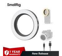 SmallRig Vibe P30 67mm Bi-color Portable Ring LED Video Light for Camera Lens