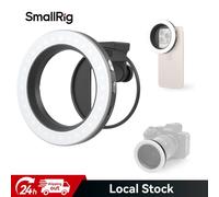 SmallRig Vibe P30 67mm Ring LED Video Light, Compact Bi-Color Light Adjustable