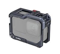 SMALLRIG Vlog Cage for GoPro Hero 11/Hero 10 /Hero 9 Black, Aluminum Video Cage with 2 Cold Shoe Mount for Mic and Led Light, Supports Max Lens Mod - 3084B