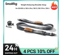 SmallRig Weight-Reducing Shoulder Strap for DJI RS 3 / RS 3 Pro / RS 4 /RS 4 Pro Quick Attachment and Release with 1/4 3/8 Holes Shoulder Strap 4118B