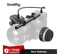 SMALLRIG Wireless Follow Focus Kit (Lite) with Handwheel Controller & Receiver Motor, A/B Stops & 15mm Rod Clamp, Compact Design, Widely Compatible with Cinema and Zoom Lenses with High Damping 4296B