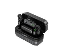 SMALLRIG Wireless Mic S70 (2 TX + 2 RX + Charging Case), Compact Wireless Microphone for iPhone/for Android/Camera/Action Camera, 48h Use, Noise Reduction Record for Vlog (Black) - 5714