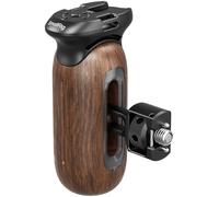 SMALLRIG Wooden Side Handle for Camera Cages with Two-in-One Locating Screw, Left or Right Side Ergonomic Handgrip, 29mm / 1.14in Vertical Adjustment, 15kg / 33.1lb Load Capacity - 5238