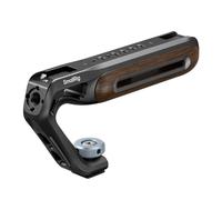 SMALLRIG Wooden Top Handle with Cold Shoe Mount - 5250 | Lightweight Wooden Top Handle for Camera Cage, Load Capacity up to 10kg / 22lb, 3/8"-16 Locating Holes for ARRI & 1/4''-20