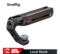 SmallRig Wooden Top Handle with Cold Shoe Mount, Lightweight Wooden Top Handle