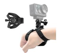 SMALLRIG Wrist Strap Mount for GoPro for DJI for Insta360 w/Ball Head-5723 | Features a Ball Head Adapter Base, for GoPro Hero, for DJI Osmo Action, for Insta360 X5/4/3/Ace Pro 2, and for AKASO